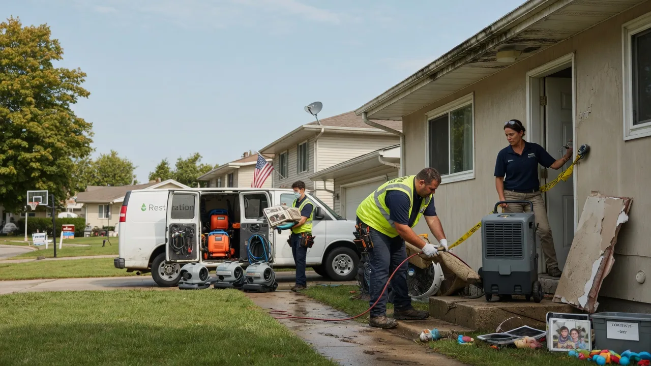Water Damage Restoration in Jackson Center, PA near me